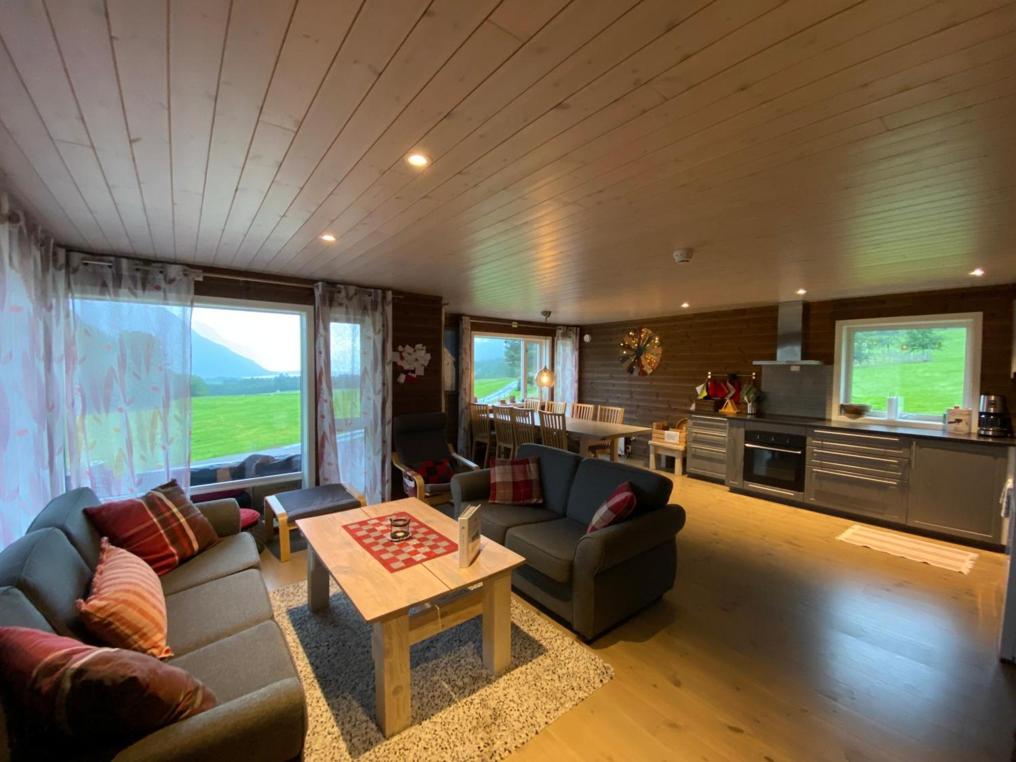 Heinali Hytta Villa Isfjorden Buitenkant foto