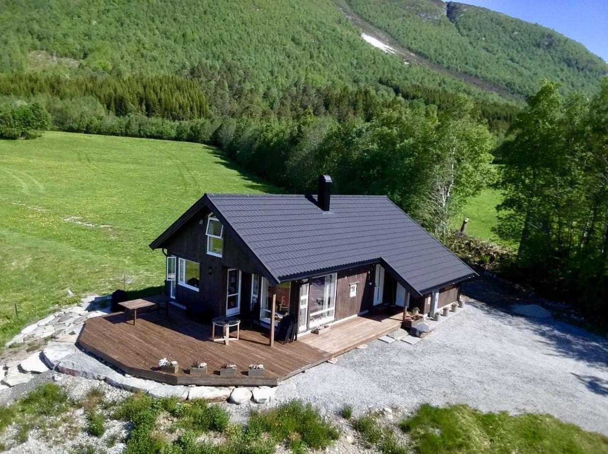 Heinali Hytta Villa Isfjorden Buitenkant foto